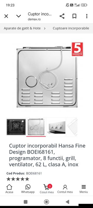 Vând cuptor electric