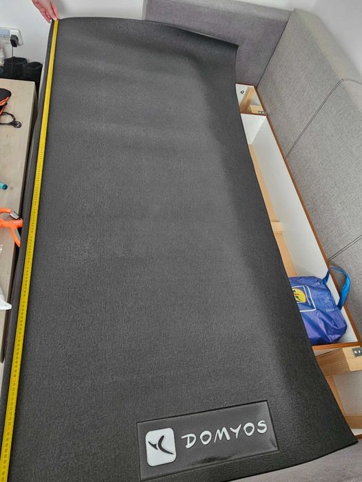 Saltea protecție podea - saltea fitness yoga Decathlon aprox 100×200cm