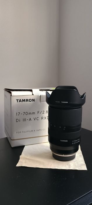 Обектив Tamron 17-70 F/2.8 за Fujifilm.Още в Гаранция