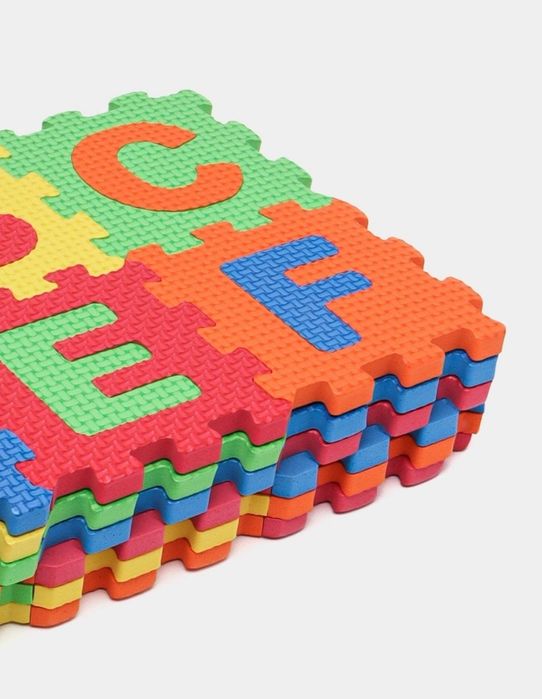 Коврик детский - пазл алфавит на английском языке

Цвет товара