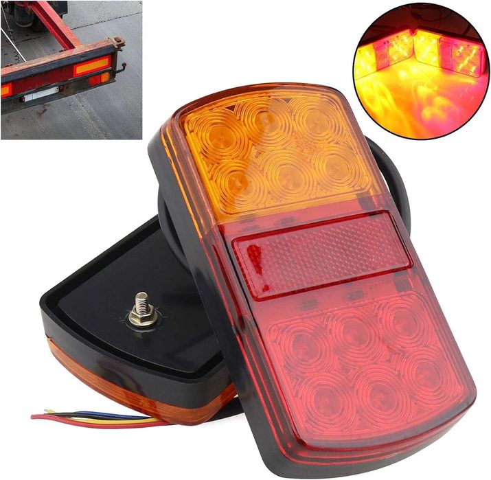 стопове led /диодни 12v 2 бр/кт vertex 331025