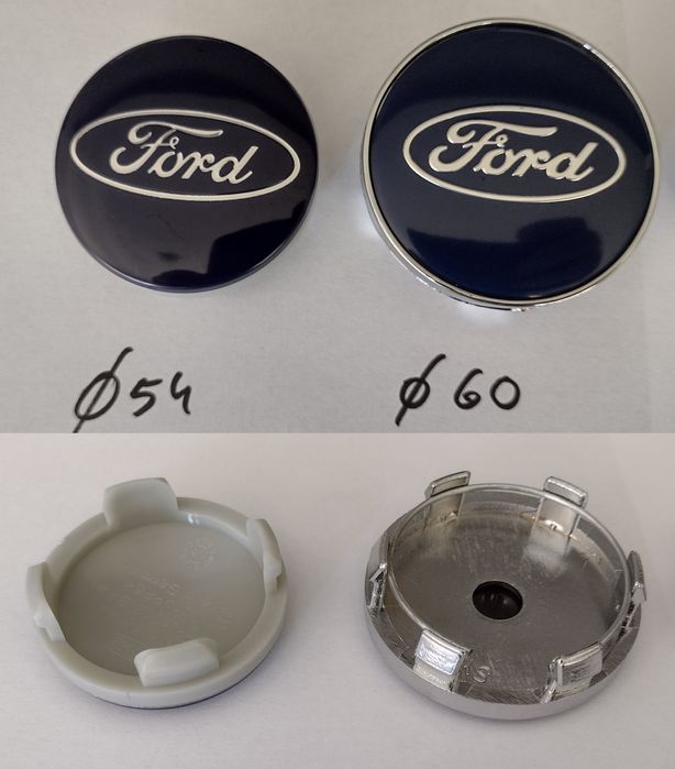 Capace jante aliaj Ford 54 mm 60 mm 63 mm 64 mm 68 mm
