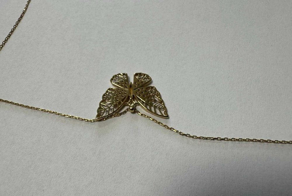 Златно колие с Висулка 2.02гр  45см