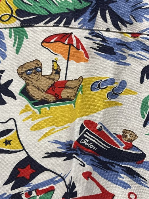 POLO Ralph Lauren - Bear Summer Edition - Нова детска риза 7г / Оригинал