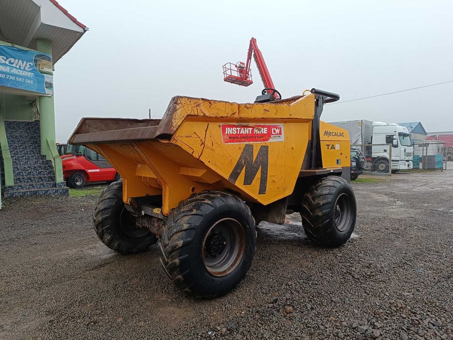 Dumper Mecalac TA9, 2017, 9 tone