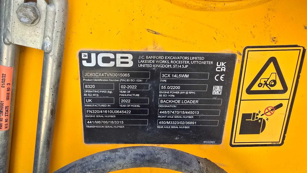 Buldoexcavator JCB 3CX