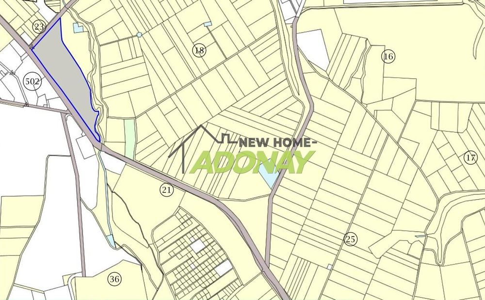 Продава се Парцел в с. Хаджидимитрово, Област Ямбол - 60810 кв.м за 8 €/кв.м - Снимка #1