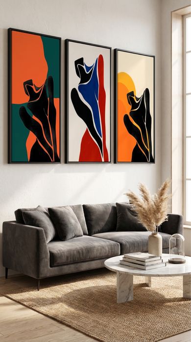 Картины для офиса печать на холсте