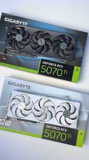 GIGABYTE Nvidia RTX 5070TI / еагле / 16GB / OC ICE SFF
