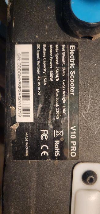 Trotineta Ook.tek V 10 PRO