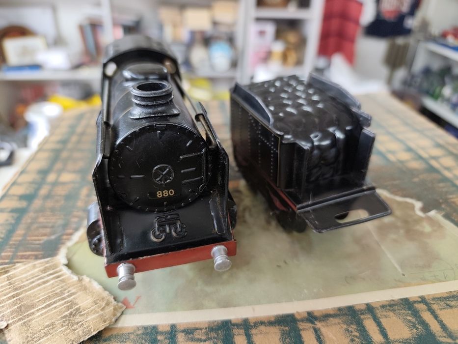 Механична играчка влак влакче Германия Marklin 880/2