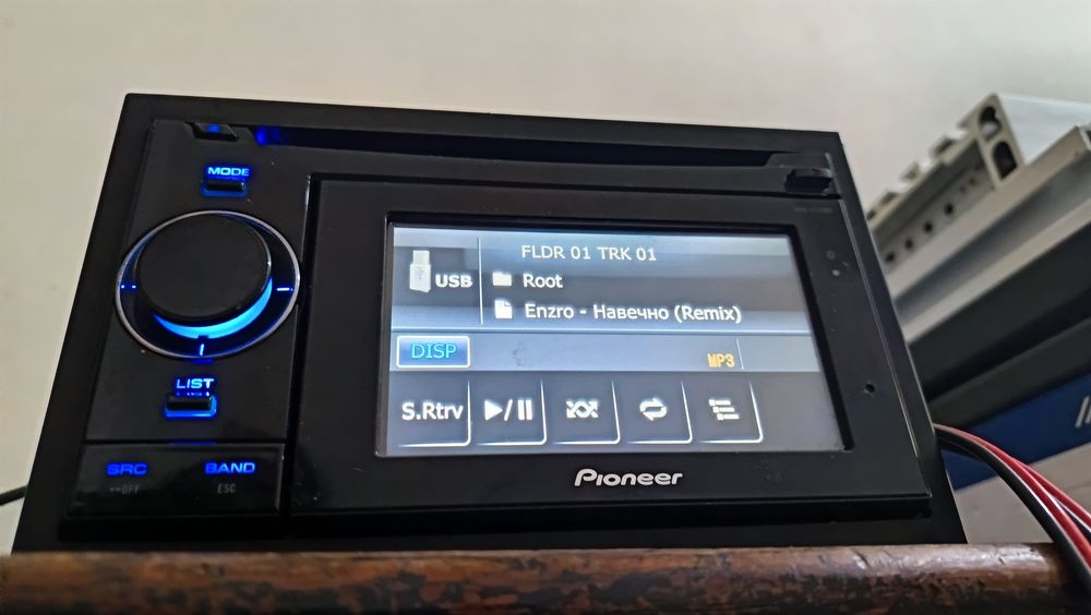 Navigatie 2 din Pioneer auto casetofon player bluetooth unitate audio