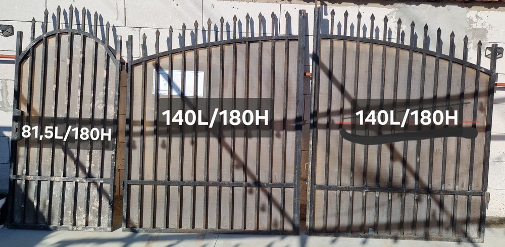 Vand porti si grilaje geam din fier forjat