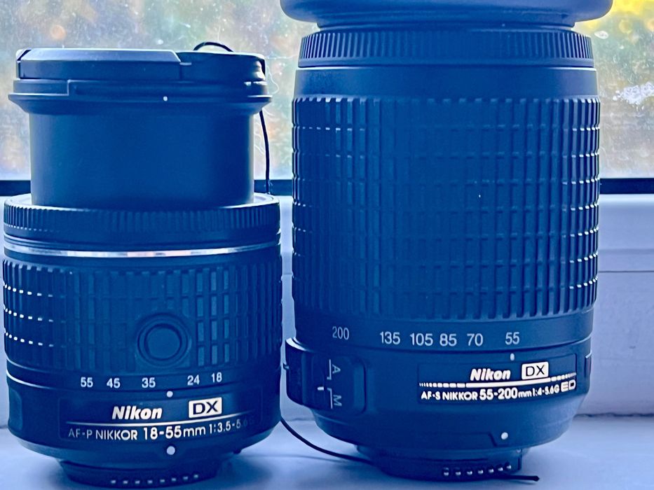 Nikon D3500 + 2 объектива