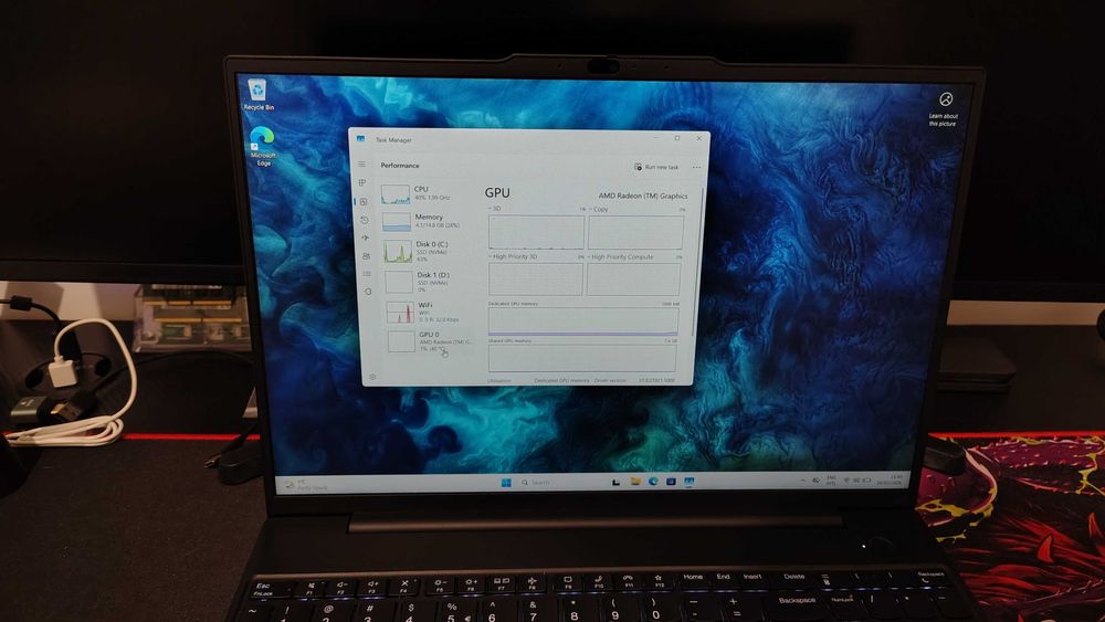 Lenovo Thinkpad E16 Gen 1  AI AMD Ryzen 7 7300U - 16GB 1TB Win 11 PRO