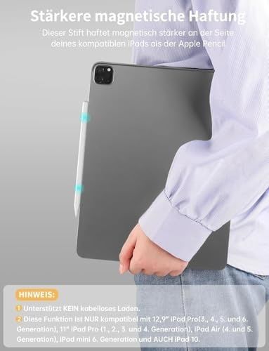 Stylus pen/pencil pentru iPad cu functia de palm rejection