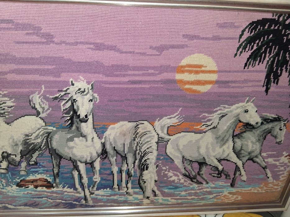 Tablou goblen lucrat manual