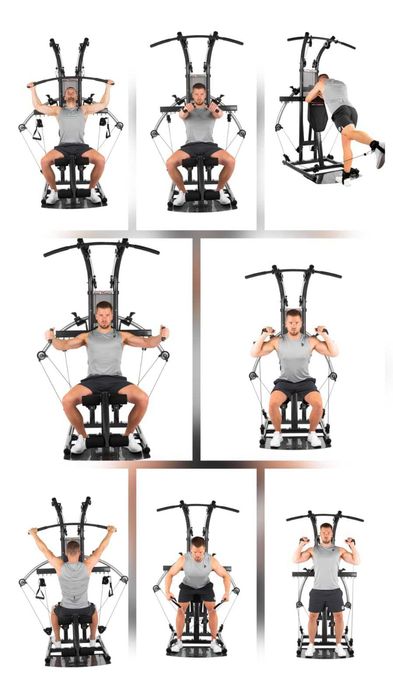 Aparat multifunctional pentru fitness FINNLO Bio Force by Hammer cu tehnologie TNT, 110kg