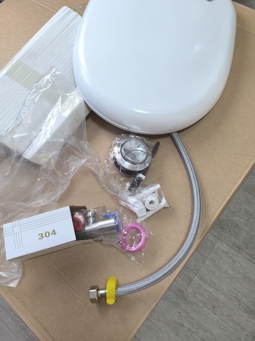 Унитаз моноблок безободковый