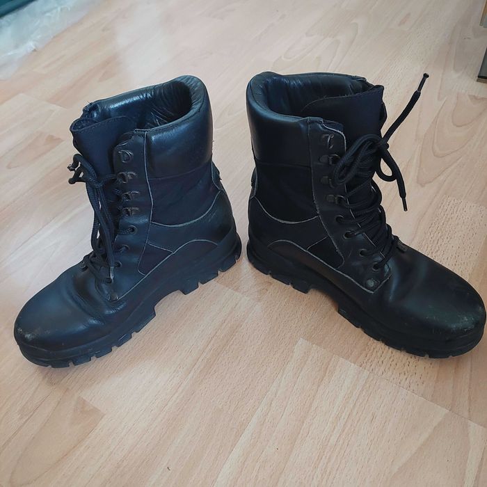 Мъжки военни кубинки "Здравоход" от естествена кожа, номер 40