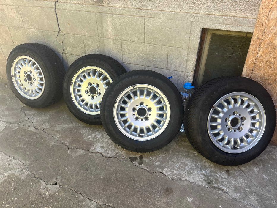 Зимни гуми Michelin Alpin 5 с джанти за BMW E36 15"