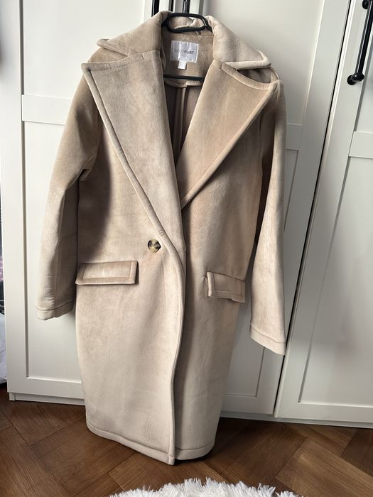 Bonprix бежаво палто