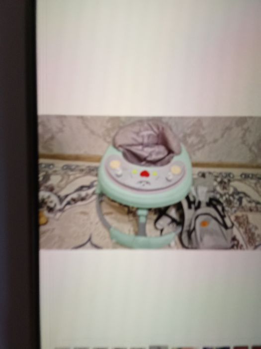 Коляска, ходунок новые