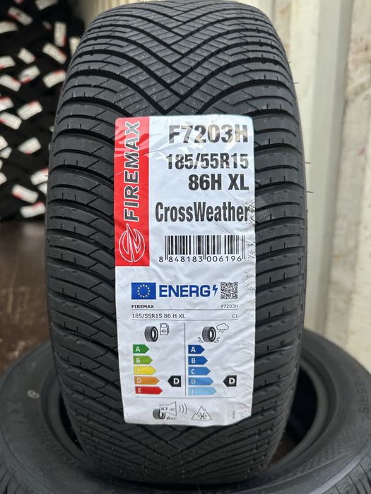 Нови всесезонни гуми FIREMAX CROSSWEATHER 185/55R15 86H XL БОРД 1855515