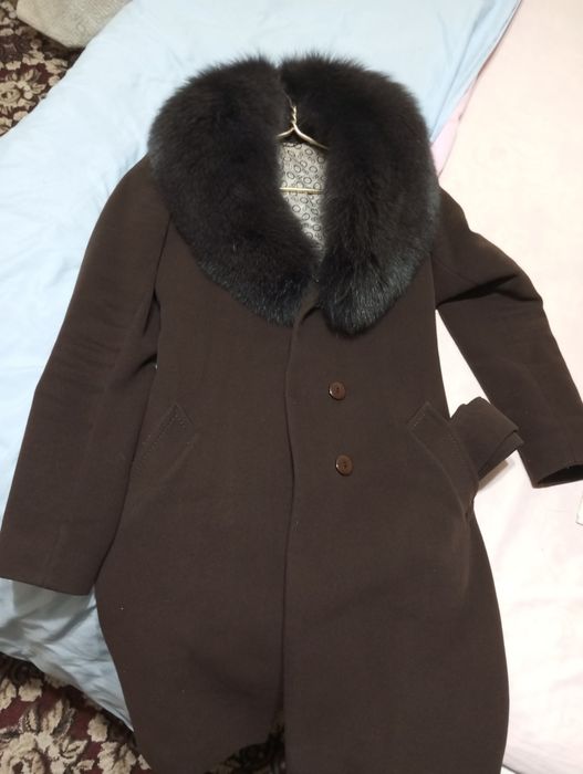 Пальто с натуральной мех