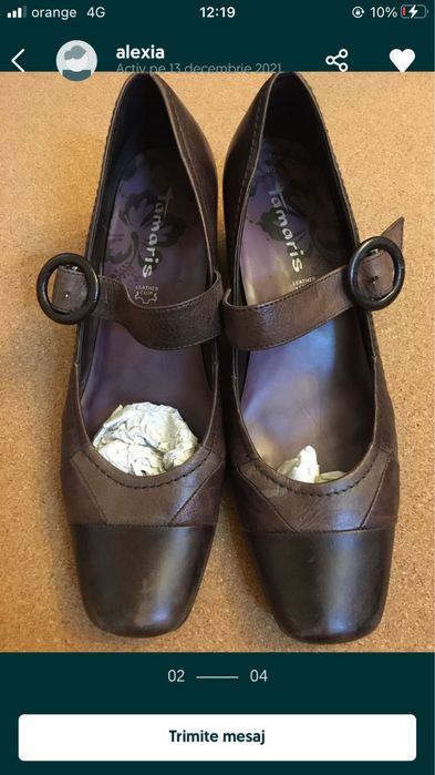 Pantofi tamaris mar. 40