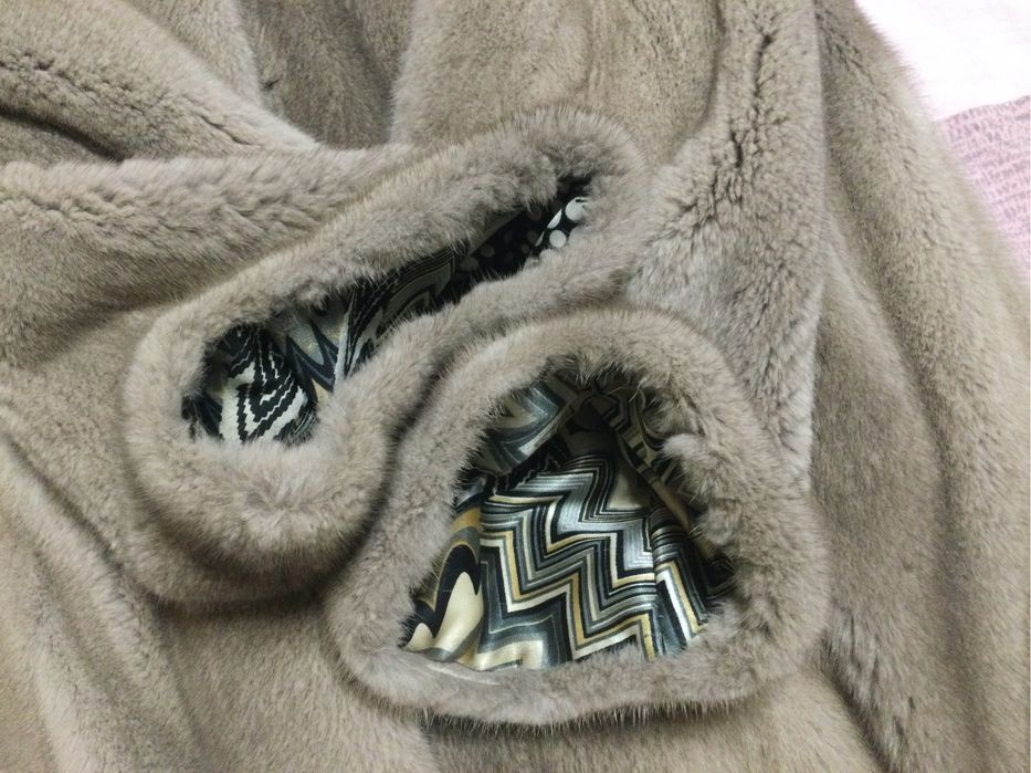 Шуба норковая б/у