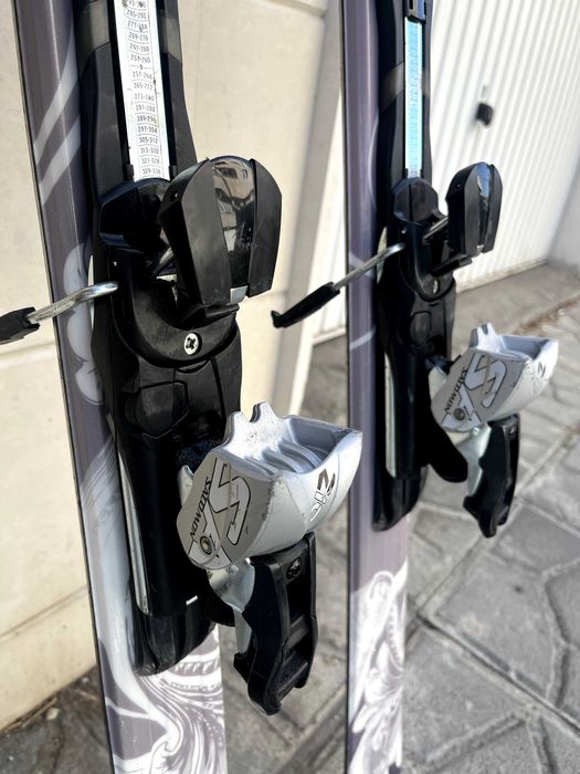 Ски и щеки SALOMON, женкси, 165см