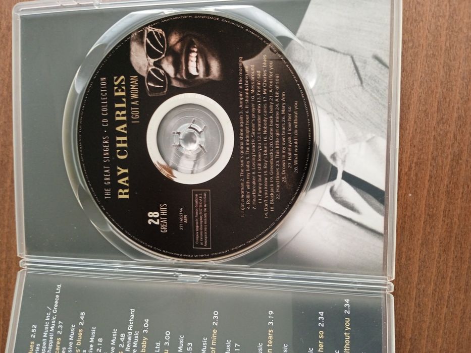Ray Charles музикален диск.