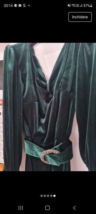 Vand salopeta  superba eleganta din catifea