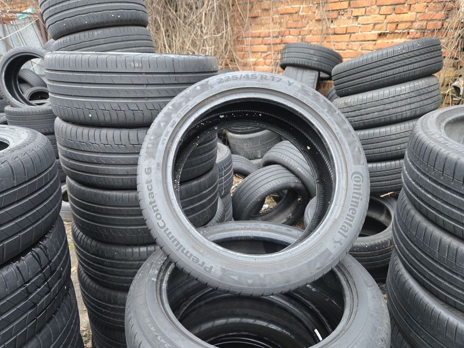 4бр. 225 45 17 Continental летни.