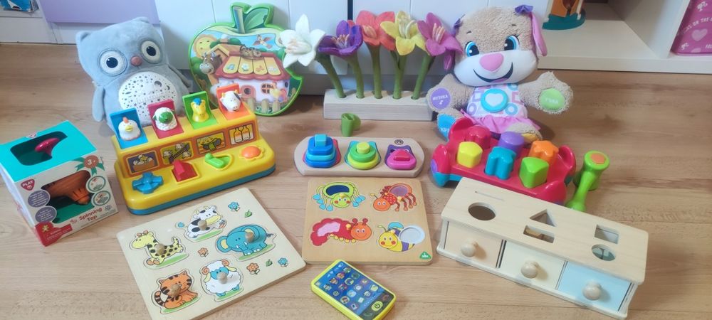 Образователни играчки 9+ месеца- 3 години