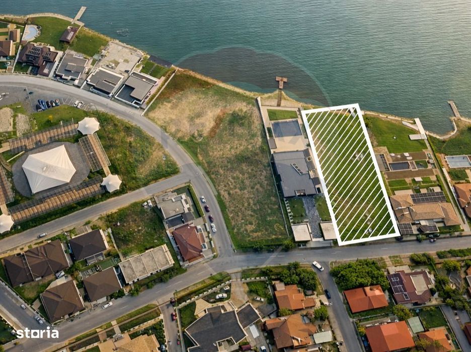 Teren de vanzare Ovidiu Sud cu iesire la Lacul Siutghiol