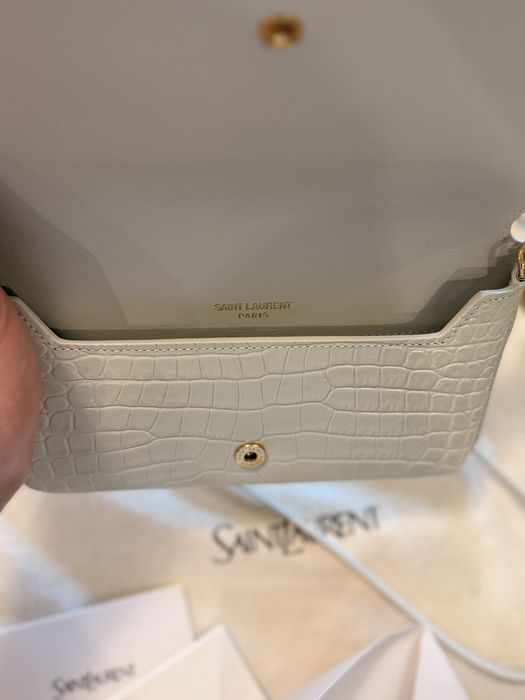 Оригинална чанта Saint Laurent Cassandre mini Phone Holder