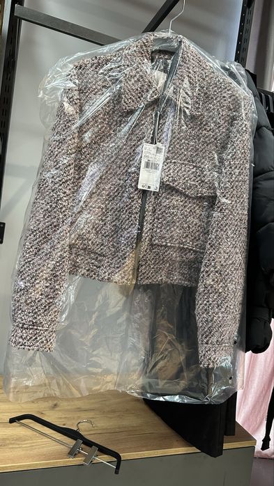 Mango дамско  яке от туид УНИКАЛНО