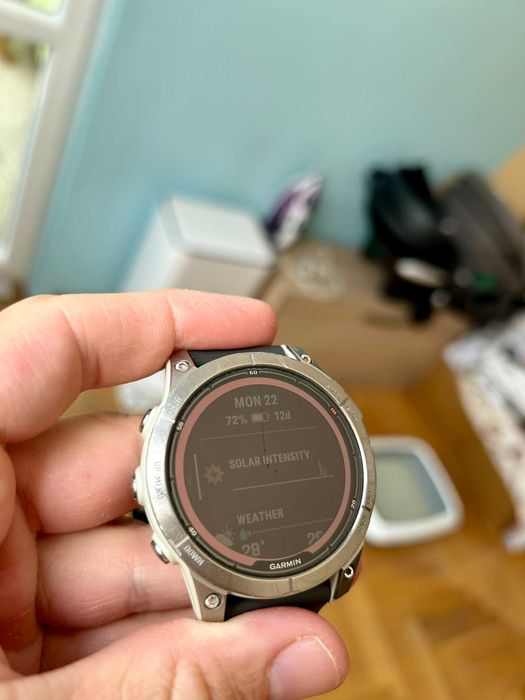 Garmin fenix 7 Pro – Sapphire Solar Edition | Titanium | 47 mm