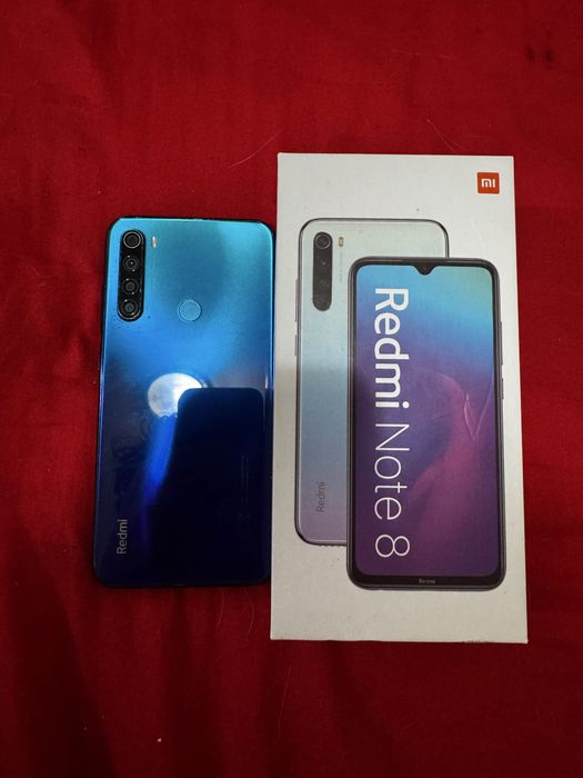 Xiaomi redmi note 8 4/64 gb blue telefon телефон смартфон