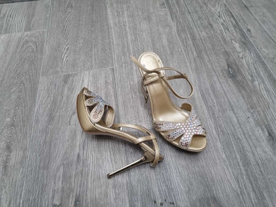 Sandale cu toc, Demis, marime 37