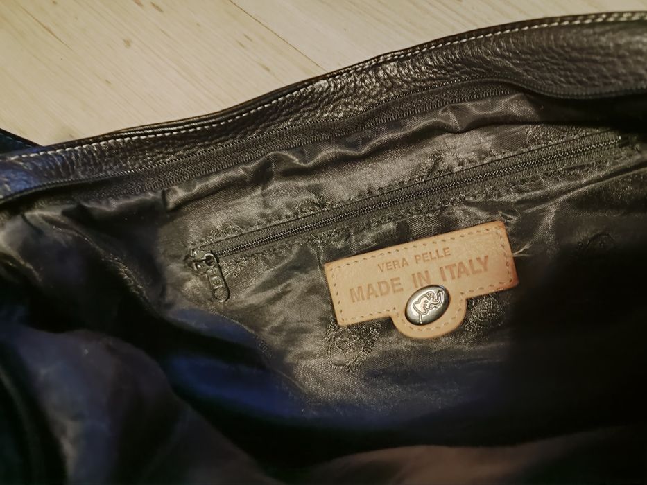Дамска чанта, кожа, VERA - AVORIO