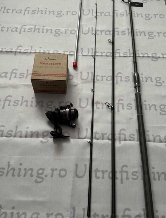 Lanseta FL Veteran Feeder 3.3m 100g + Mulineta Dome Power Fighter 4000