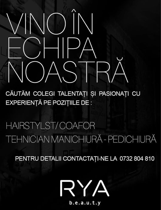 Hairstylist / Tehnician Unghii