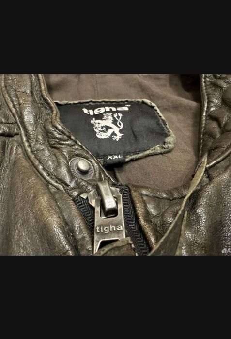 Продаю кожаную куртку TIGHA оригинал покупался в Берлине