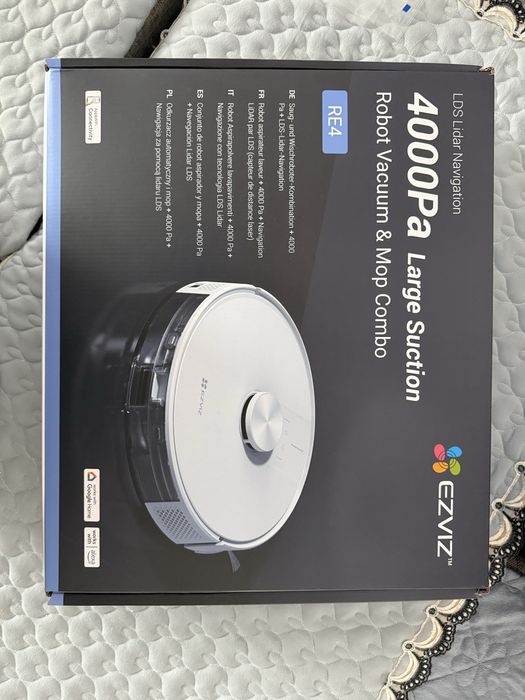 Vând robot aspirator EZVIZ RE4, încă în garanție