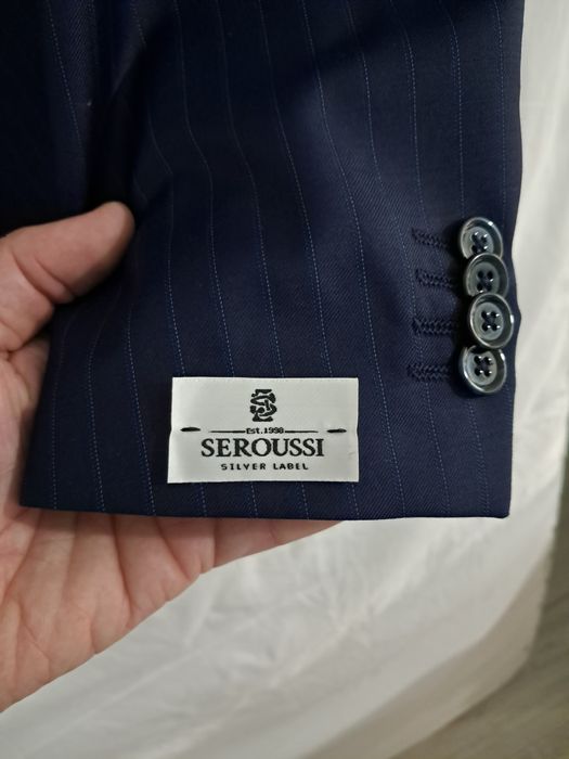 Sacou Seroussi nou 100% lana, eticheta, mărime 52