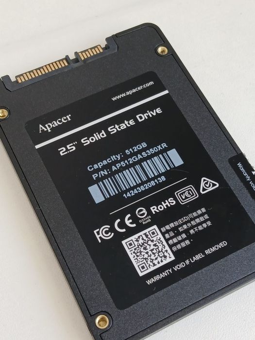 Apacer Ssd 512gb Ссд 512гб