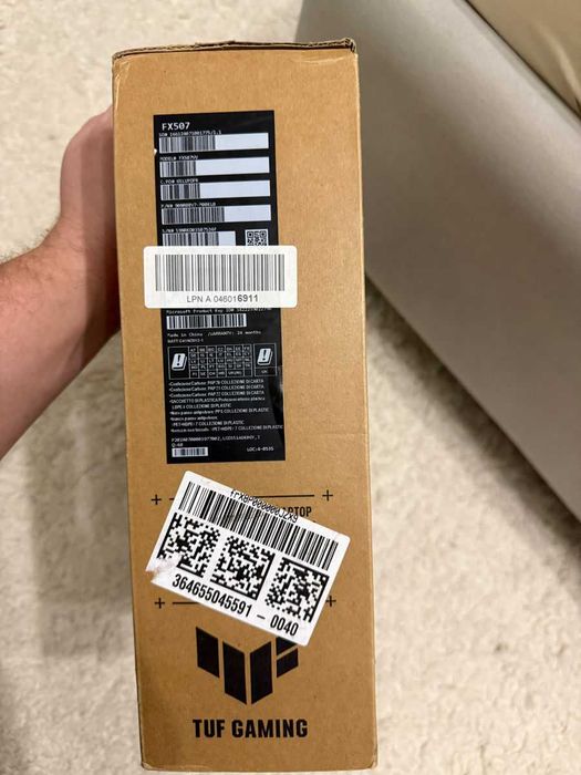 Asus TUF Gaming F15 FX507VV - sigilat, NOU | i7 13-th Gen | GTX 4060